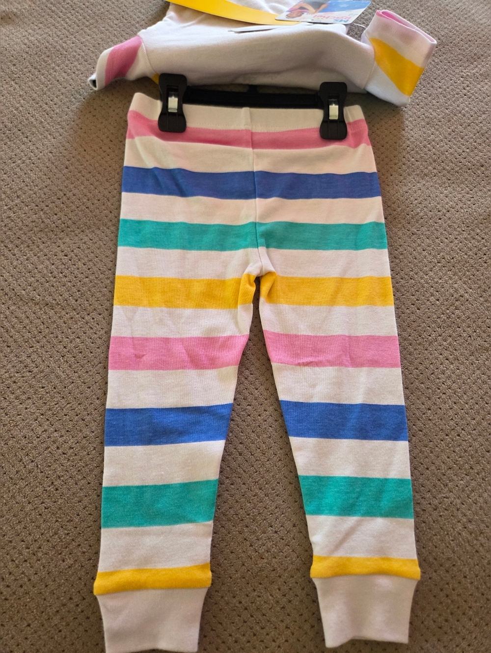 New Ms Rachel Toddler 18 months Short Sleeve Top and Pants Pajama Set, 2-Piece - Picture 4 of 9
